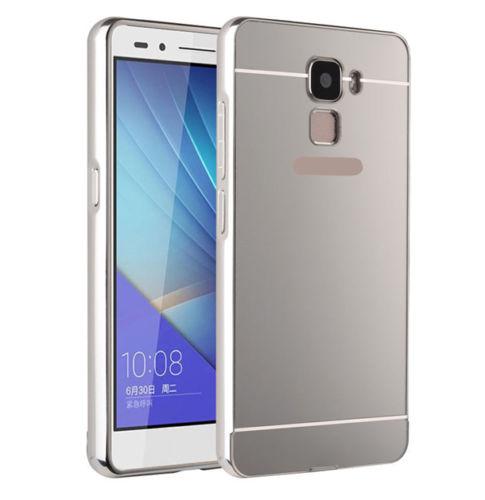 Huawei Honor 7 Aluminum Metal Bumper Mirror Back | Makro Online Shopping Pakistan