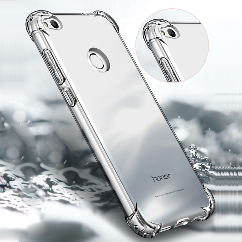 Aanstellen korting berekenen Huawei Honor 8 Lite Shockproof Transparent Silicone Soft TPU Back Case Cover  | Makro - Online Shopping | Pakistan