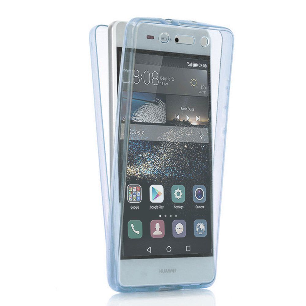 Huawei P9 Lite Shockproof 360° Front and Back Full Body Silicon Case Cover | Makro - Online Shopping | Pakistan